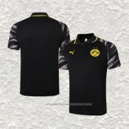 Camiseta Polo del Borussia Dortmund 20-21 Negro