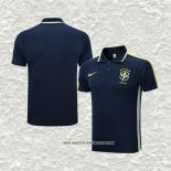 Camiseta Polo del Brasil 22-23 Azul Oscuro