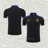 Camiseta Polo del Real Madrid 22-23 Negro y Azul