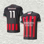 Camiseta Primera AC Milan Jugador Ibrahimovic 22-23
