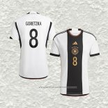 Camiseta Primera Alemania Jugador Goretzka 2022