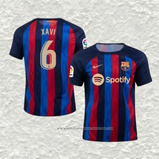 Camiseta Primera Barcelona Jugador Xavi 22-23