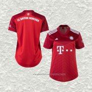 Camiseta Primera Bayern Munich 21-22 Mujer