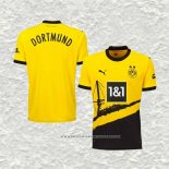 Camiseta Primera Borussia Dortmund 23-24 Mujer