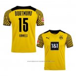 Camiseta Primera Borussia Dortmund Jugador Hummels 21-22