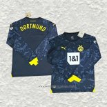 Camiseta Segunda Borussia Dortmund 23-24 Manga Larga