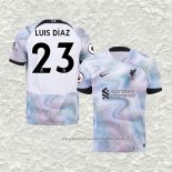 Camiseta Segunda Liverpool Jugador Luis Diaz 22-23