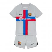 Camiseta Tercera Barcelona 22-23 Nino