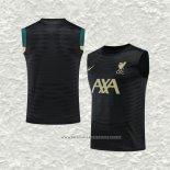 Camiseta de Entrenamiento Liverpool 22-23 Sin Mangas Negro
