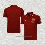 Camiseta Polo del Arsenal 23-24 Rojo