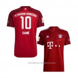 Camiseta Primera Bayern Munich Jugador Sane 21-22
