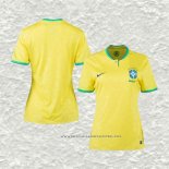 Camiseta Primera Brasil 2022 Mujer