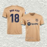 Camiseta Segunda Barcelona Jugador Jordi Alba 22-23