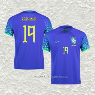 Camiseta Segunda Brasil Jugador Raphinha 2022