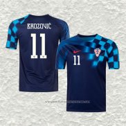 Camiseta Segunda Croacia Jugador Brozovic 2022