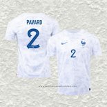 Camiseta Segunda Francia Jugador Pavard 2022