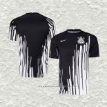 Camiseta de Entrenamiento Corinthians 2022 Negro y Blanco