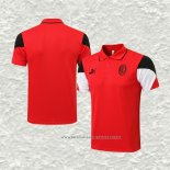 Camiseta Polo del AC Milan 21-22 Rojo