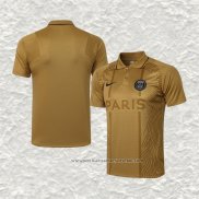 Camiseta Polo del Paris Saint-Germain 21-22 Oro