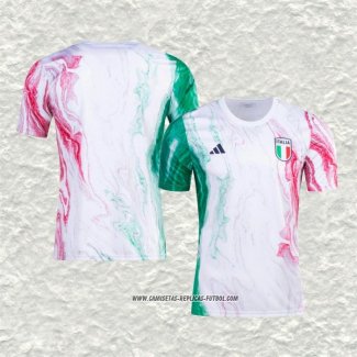 Camiseta Pre Partido del Italia 2023 Blanco