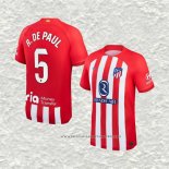 Camiseta Primera Atletico Madrid Jugador R.De Paul 23-24