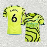 Camiseta Segunda Arsenal Jugador Gabriel 23-24