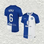 Camiseta Segunda Atletico Madrid Jugador Koke 23-24