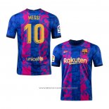 Camiseta Tercera Barcelona Jugador Messi 21-22