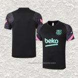 Camiseta de Entrenamiento Barcelona 20-21 Negro