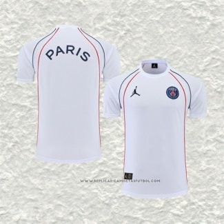 Camiseta de Entrenamiento Paris Saint-Germain Jordan 22-23 Blanco