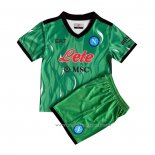 Camiseta Napoli Portero 21-22 Nino Verde