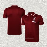 Camiseta Polo del Liverpool 21-22 Rojo