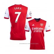 Camiseta Primera Arsenal Jugador Saka 21-22