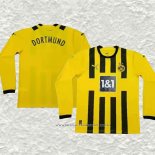 Camiseta Primera Borussia Dortmund 22-23 Manga Larga