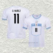 Camiseta Segunda Uruguay Jugador D.Nunez 2022