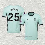 Camiseta Tercera Chelsea Jugador Caicedo 23-24