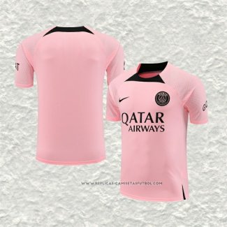 Camiseta de Entrenamiento Paris Saint-Germain 22-23 Rosa