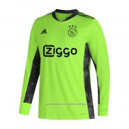 Camiseta Ajax Portero 20-21 Manga Larga Verde