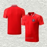 Camiseta Polo del Paris Saint-Germain 22-23 Rojo