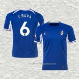 Camiseta Primera Chelsea Jugador T.Silva 23-24