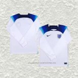 Camiseta Primera Inglaterra 2022 Manga Larga