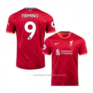 Camiseta Primera Liverpool Jugador Firmino 21-22