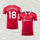 Camiseta Primera Manchester United Jugador B.Fernandes 22-23