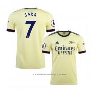 Camiseta Segunda Arsenal Jugador Saka 21-22