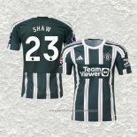 Camiseta Segunda Manchester United Jugador Shaw 23-24