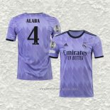 Camiseta Segunda Real Madrid Jugador Alaba 22-23