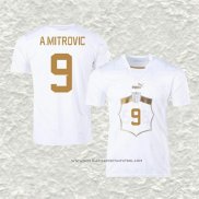 Camiseta Segunda Serbia Jugador A.Mitrovic 2022