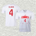 Camiseta Segunda Suiza Jugador Elvedi 2022