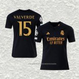 Camiseta Tercera Real Madrid Jugador Valverde 23-24