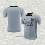 Camiseta de Entrenamiento Paris Saint-Germain Jordan 22-23 Gris